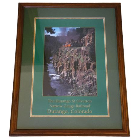 The Durango & Silverton Narrow Gauge Railroad Durango, Colorado Framed Print
