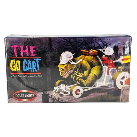 The Go Kart all Plastic Assembly Kit by Polar Lights NIB