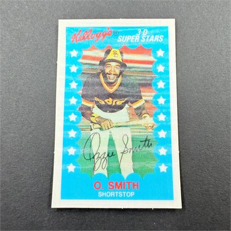 1982  Kelloggs Ozzie Smith #6