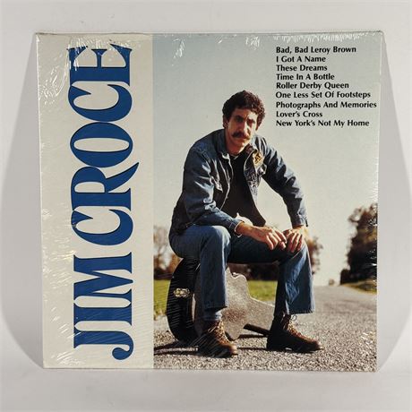 Sealed Jim Croce "Greatest Hits" LP