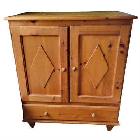 Solid Wood Entry Cabinet