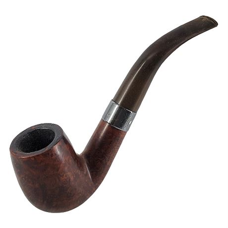 Town Hall England Made Bent Briar Pipe