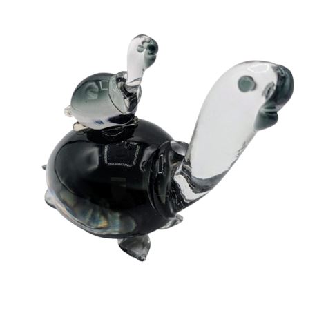 Glass Snail with Baby Snail