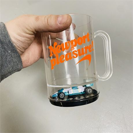 Vintage Newport Mug w/ Formula One Car in Bottom