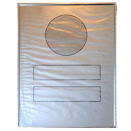 Roger Sayre Limited Edition Screenprint on Metallic Posterboard