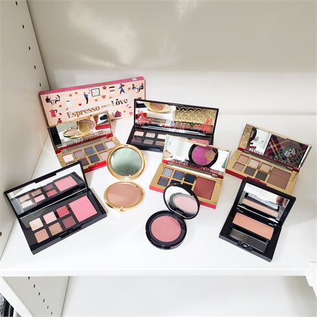Lot of New/Unused Estee Lauder & Beauty Crop Eye Shadow Palettes