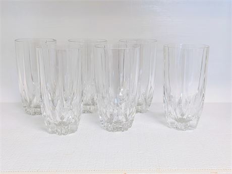 Lot 6 Cut Glasses