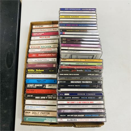 Cassette & CD Lot
