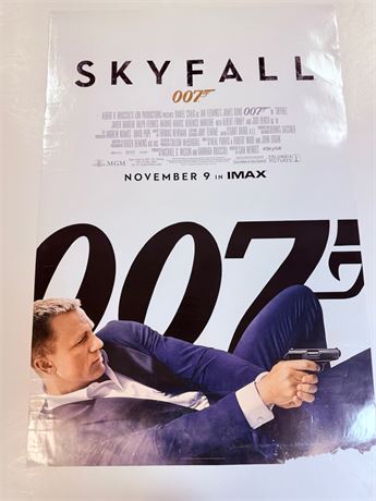 Skyfall Original DS Rolled 27x40 Movie Poster