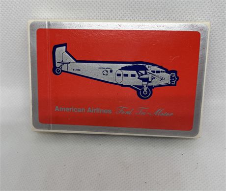 American Airlines Ford Tri-Motor Playing Cards