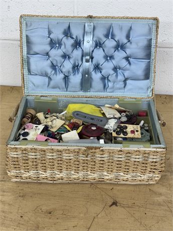Loaded Sewing Basket
