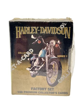 Harley Davidson Collector Cards - Box