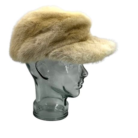 Beautiful White Mink Hat