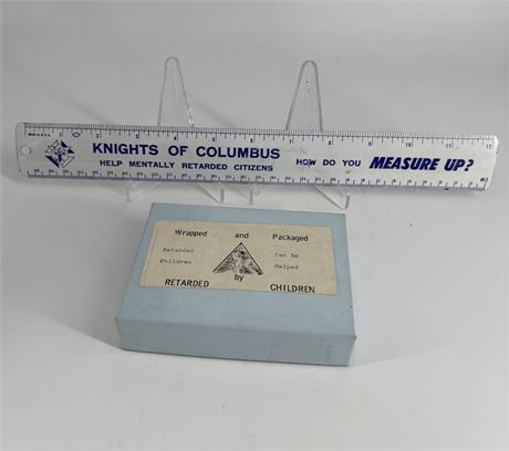 Vintage Handicapped Materials