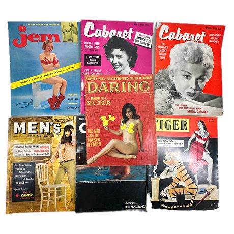 Lot of Vintage Assorted 50's & 60's Mens Magazines