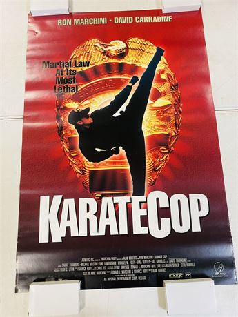 Karate Cop Original 27x40 Movie Poster - ROLLED