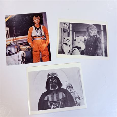 Vintage Star Wars 8x10 Photographs