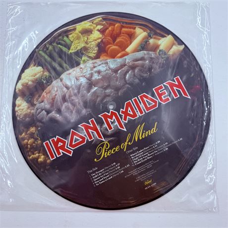 Iron Maiden Picture Disc Vinyl Record