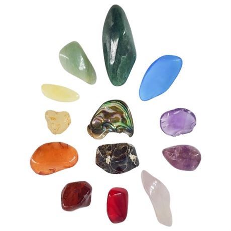 Small Polished Minerals & Gemstones Collection