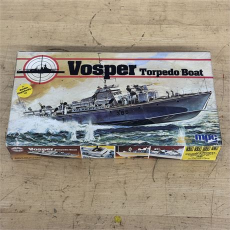 MPC Vosper Torpedo Boat Model