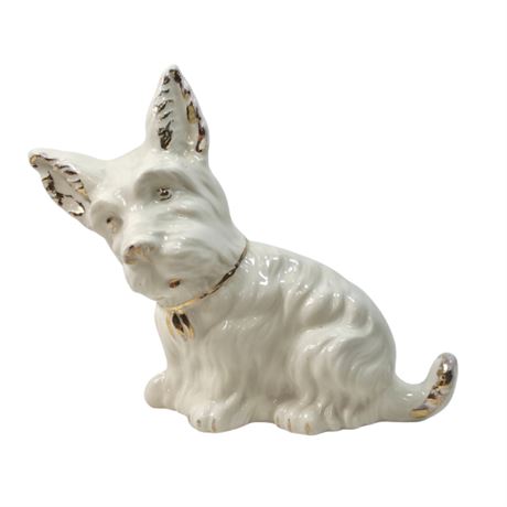 VTG West Highland Ceramic Terrier Dog Bank