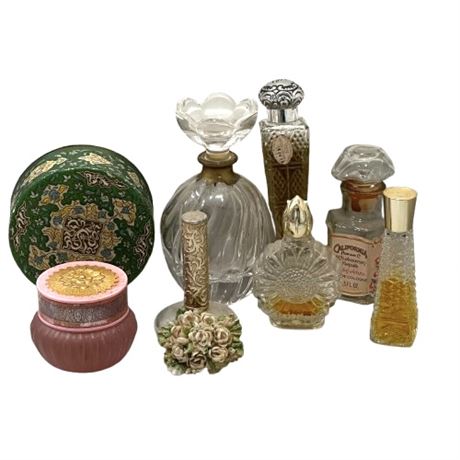 Vintage Perfume Bottle Lot