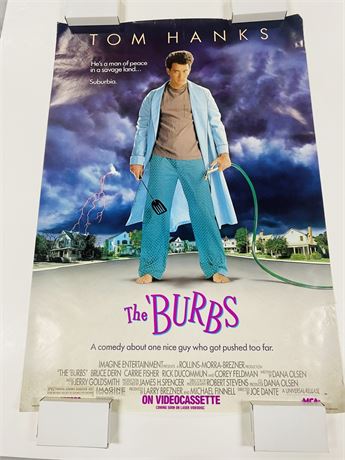 The Burbs Original 27x40 Movie Poster - Rolled