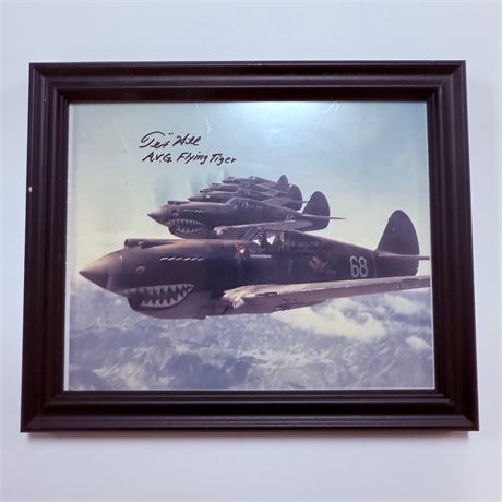 Brig. General Tex Hill Signed Photograph