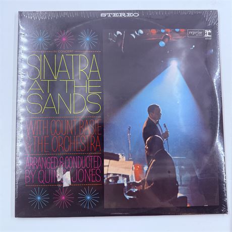 Sealed Frank Sinatra At The Sands Vinyl Record