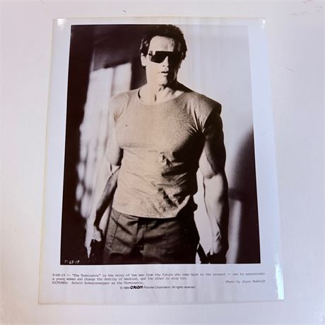 Vintage Terminator 8x10 Press Photograph