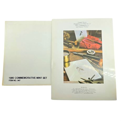1980 Commemorative Mint Set Stamps - Unused