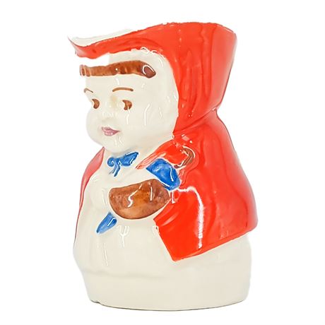 Vintage Mrs. Gamp Little Red Riding Hood Pitcher