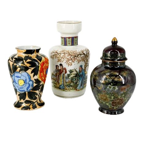 Lot of Japanese Porcelain Vases