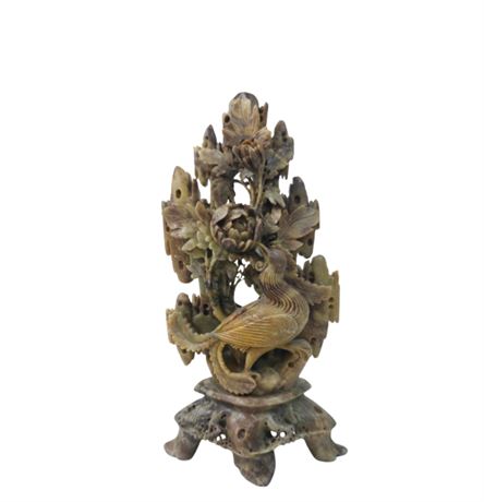 Carved Soapstone Statue