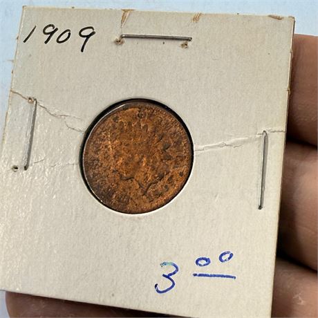 1909 Indian Head Penny