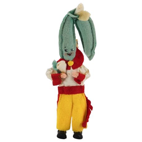 Vintage Dakin Dream Doll Pea Head Felt Doll/Figurine