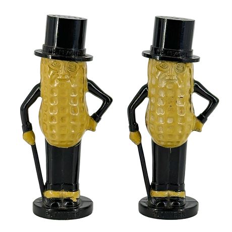 Mr. Peanut Vintage Salt & Pepper Shakers