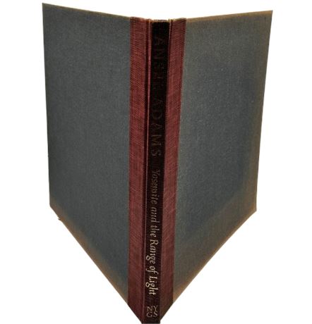 Ansel Adams "Yosemite & The Range of Light" Coffee Table Book