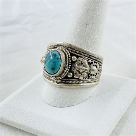 Chunky 15g Sterling Ring Size 14