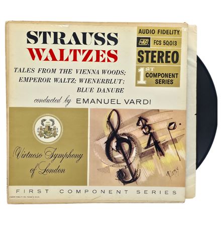 1958 Emanuel Vardi "Strauss Waltzes" Virtuoso Symphony of London