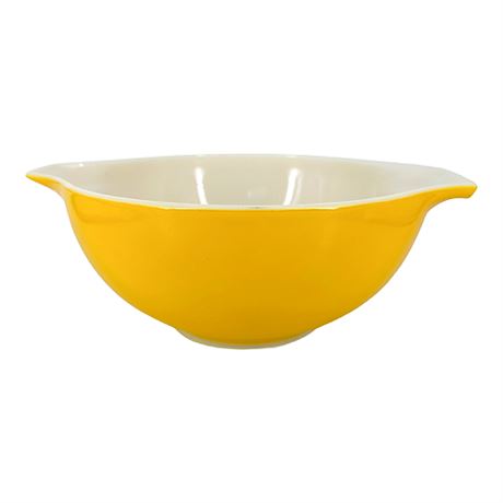 Pyrex Sunflower Daisy Yellow 443 Cinderella Mixing Bowl