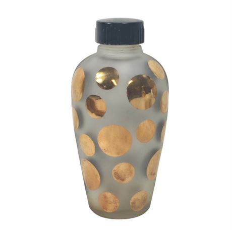 West German, Gold Dot Bottle with Screw Top