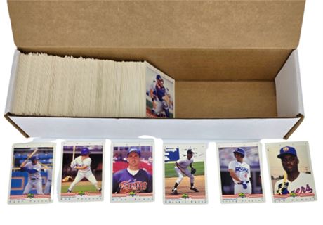 Large Lot of 1992 Classic Games Inc. Baseball Cards