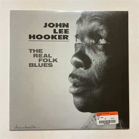 John Lee Hooker The Real Folk Blue Sealed Vinyl Record