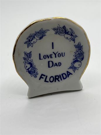 Florida souvenir I love you Dad toothpick holder