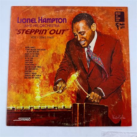 Lionel Hampton Stepping Out Vinyl Record