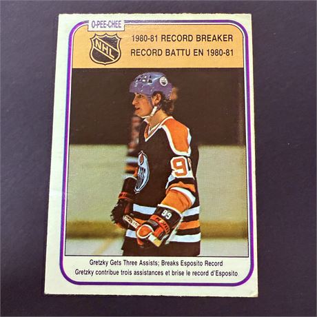 1981 OPC Wayne Gretzky