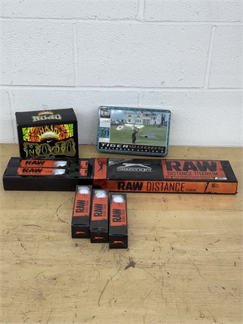 Nike Golf, Raw Distance & Mojo Golf Balls