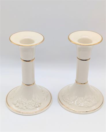 Lenox Fruits of Life Candlesticks