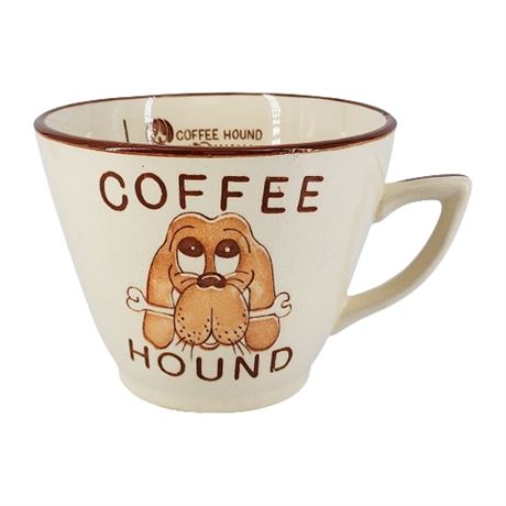 1960s Coffee Hound Opryland Souvenir Ceramic Mug